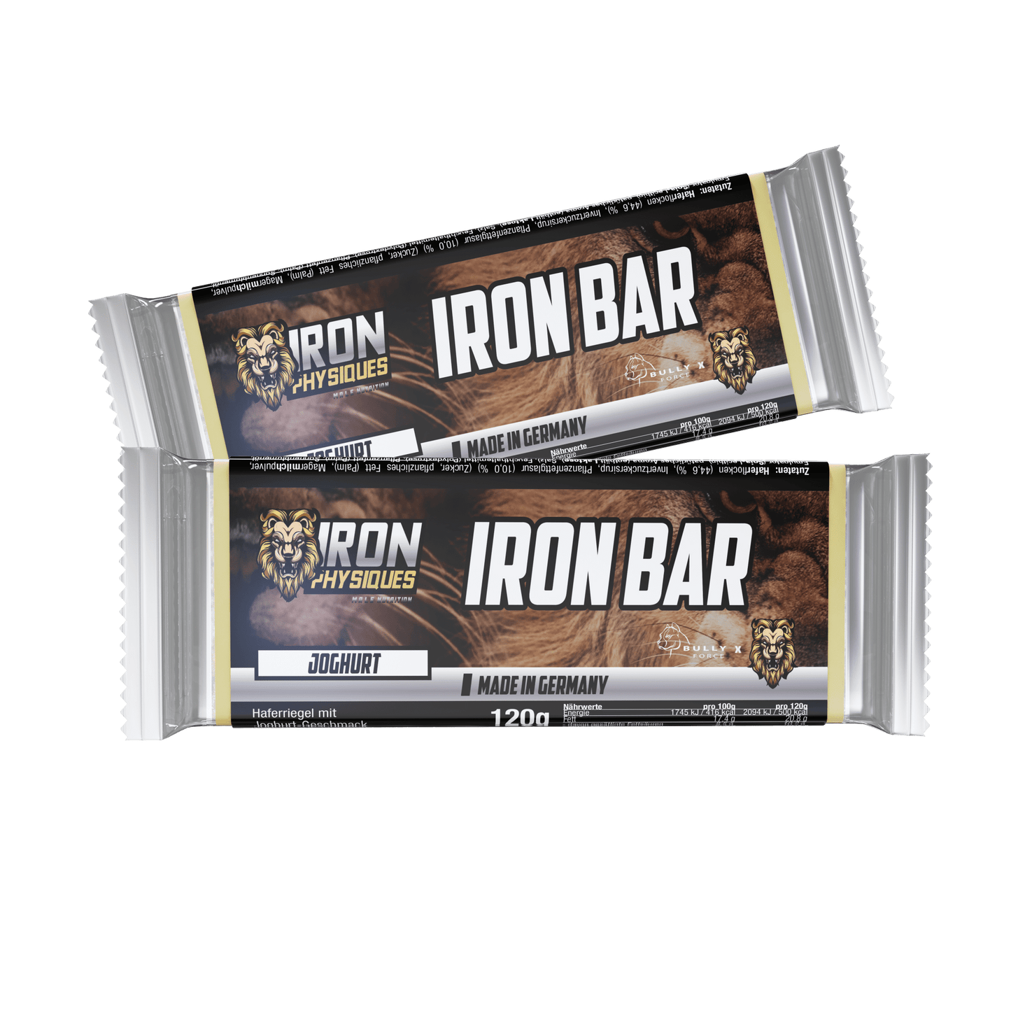 Iron Bars Joghurt – Eiweißriegel mit Joghurtüberzug