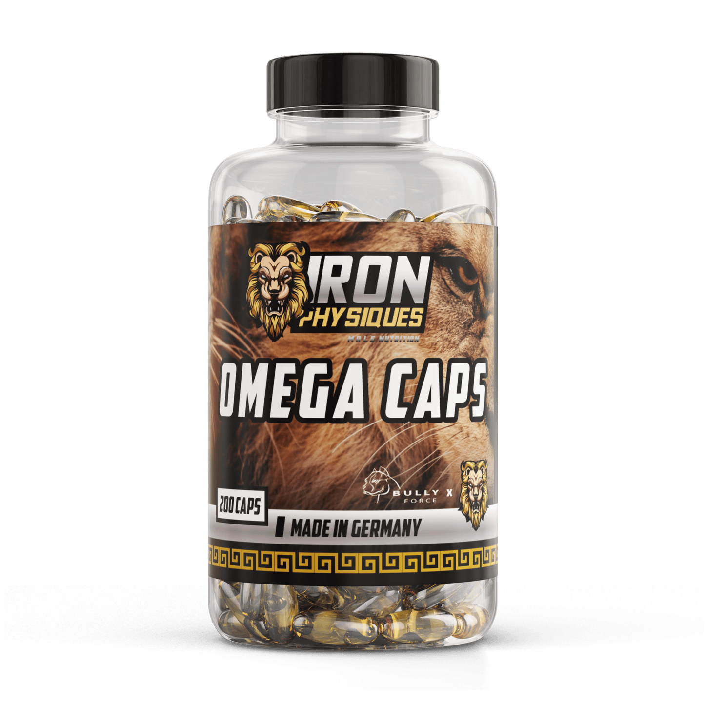 Omega Caps Fischölkapseln 1000 mg – Nahrungsergänzung 200 Stück