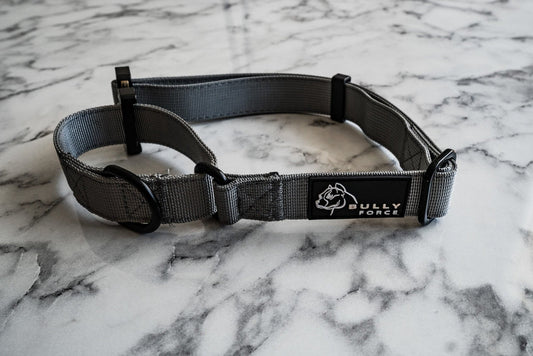 Soft-Zugstop-Halsband aus Stoff – Hundehalsband mit sanftem Zugmechanismus