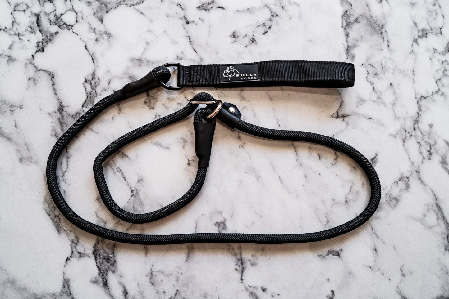 2-in-1 Retrieverleinen in Schwarz