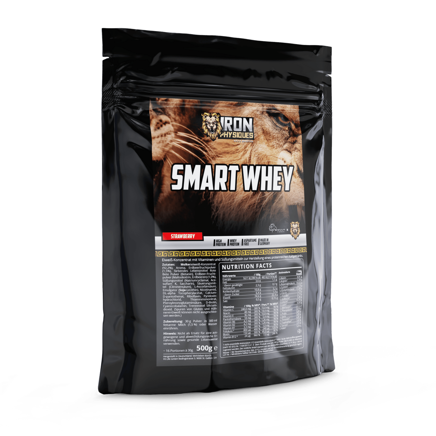 Smart Whey Protein Pulver – Hochwertiges Molkenprotein für Shakes und Smoothies