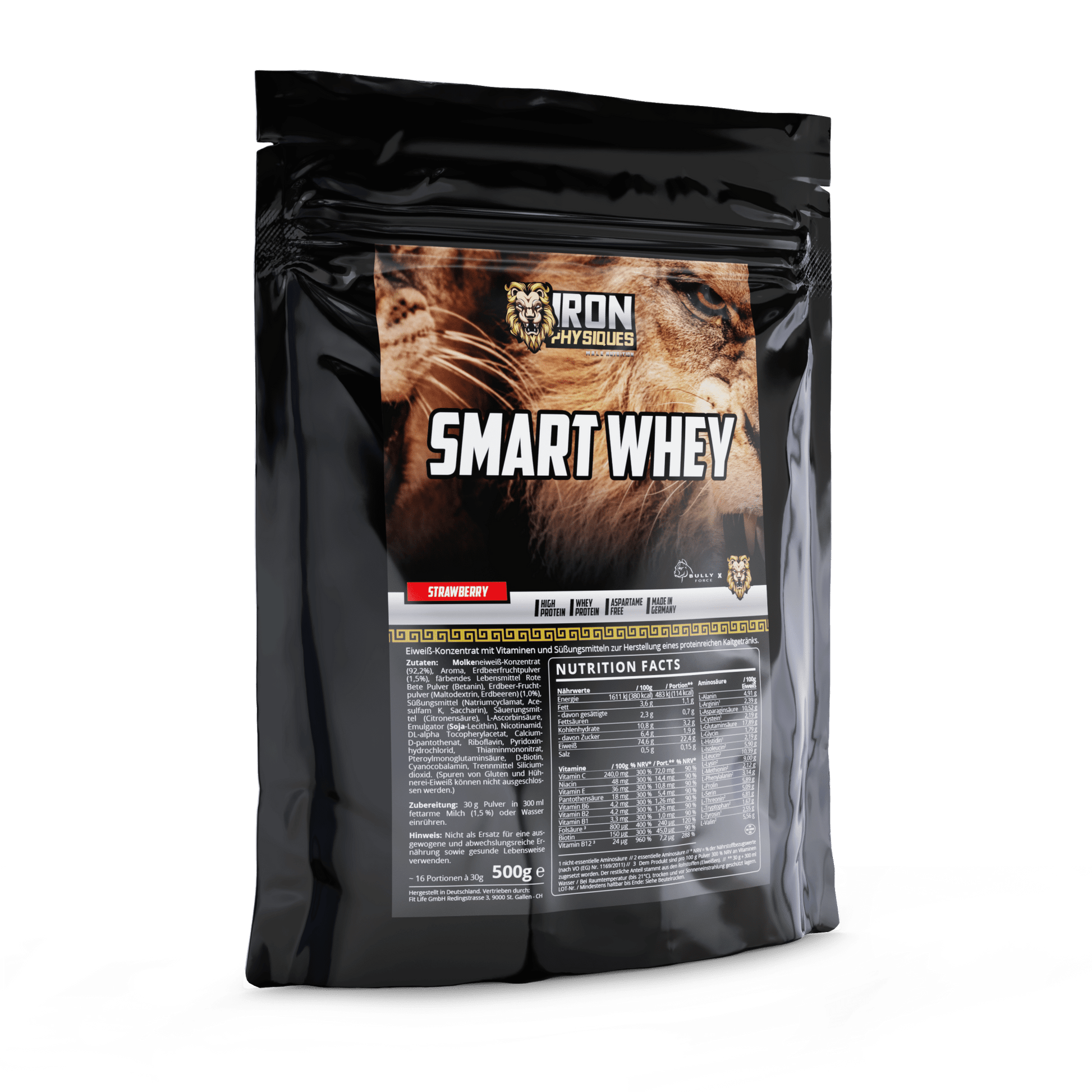 Smart Whey Protein Pulver – Hochwertiges Molkenprotein für Shakes und Smoothies